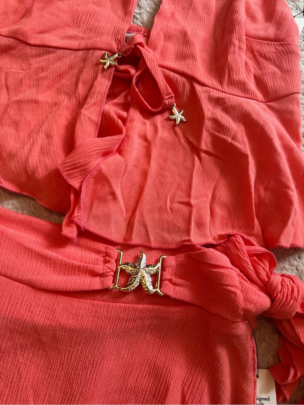 NWT starfish halter & skirt set - Picture 2 of 9